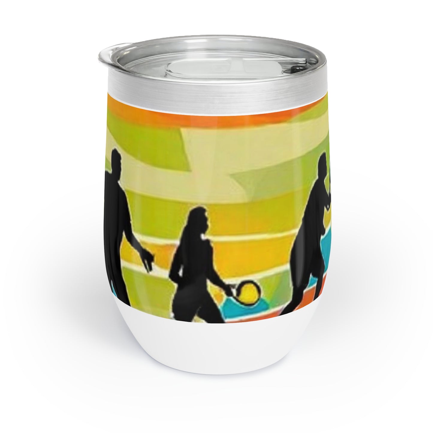 Paddle Playtime, Pickleball Bliss - Pickleball Chill Wine Tumbler