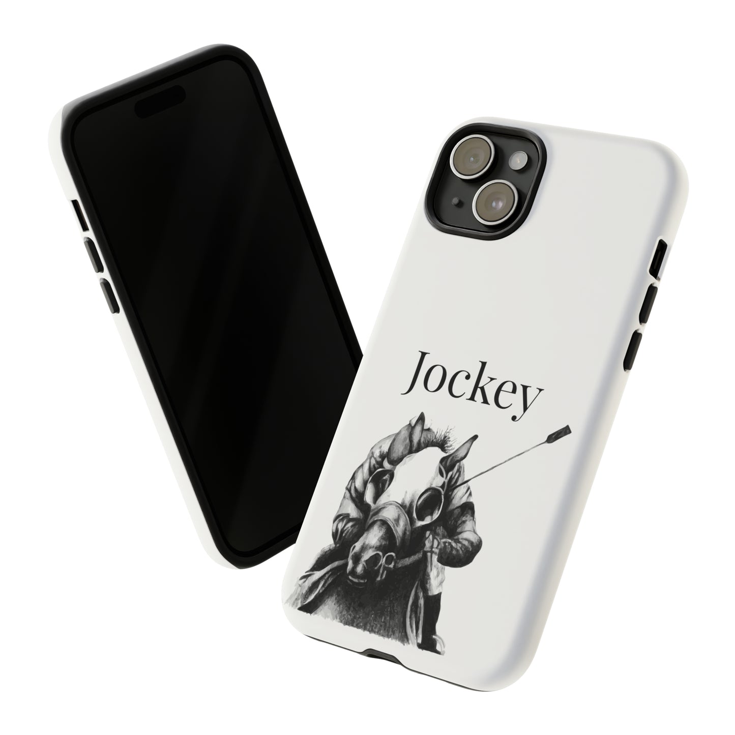 Jockey- Hand Drawing- iPhone Tough Case