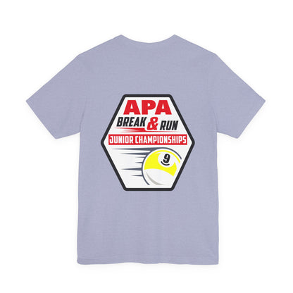 APA Break & Run Junior Championships Billiards 9-Ball T-shirt