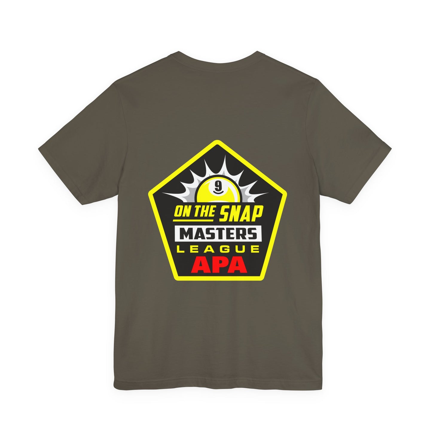 On The Snap Masters League APA Billiards T-Shirt