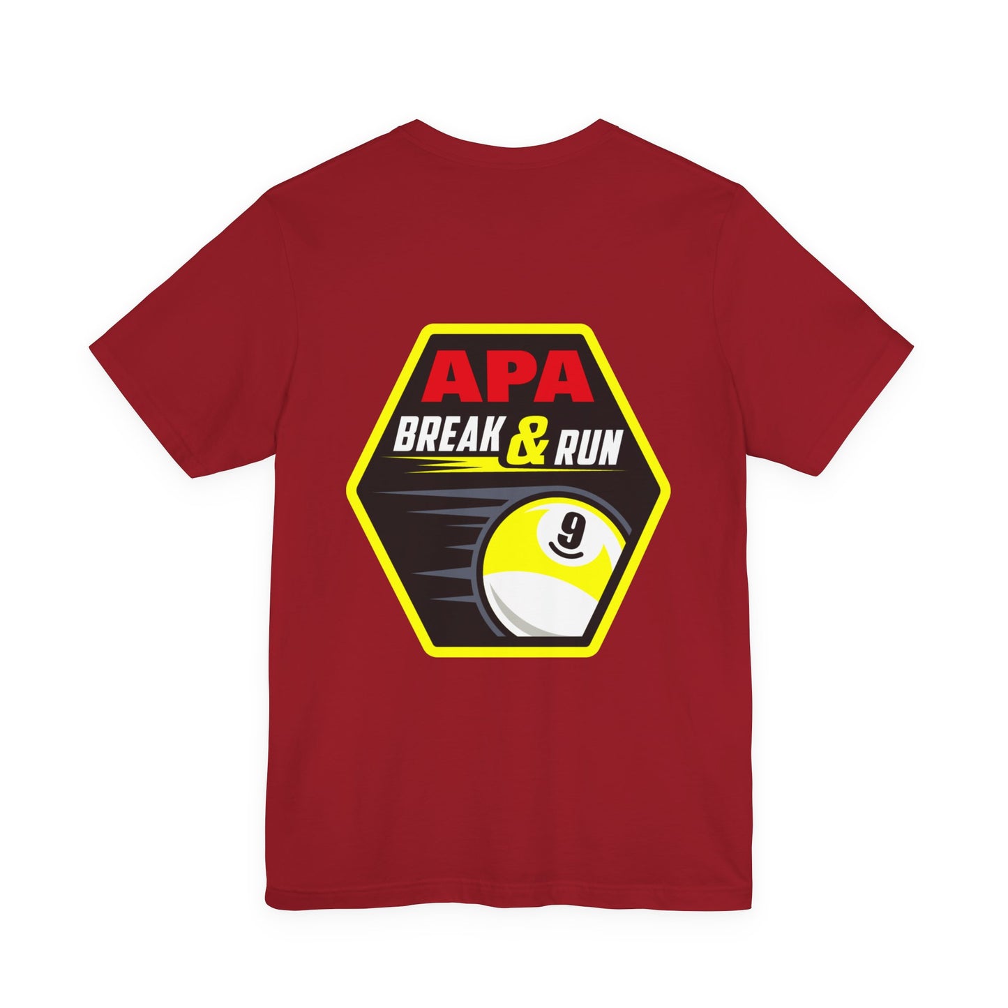 Billiard 9-Ball Break & Run Graphic T-Shirt