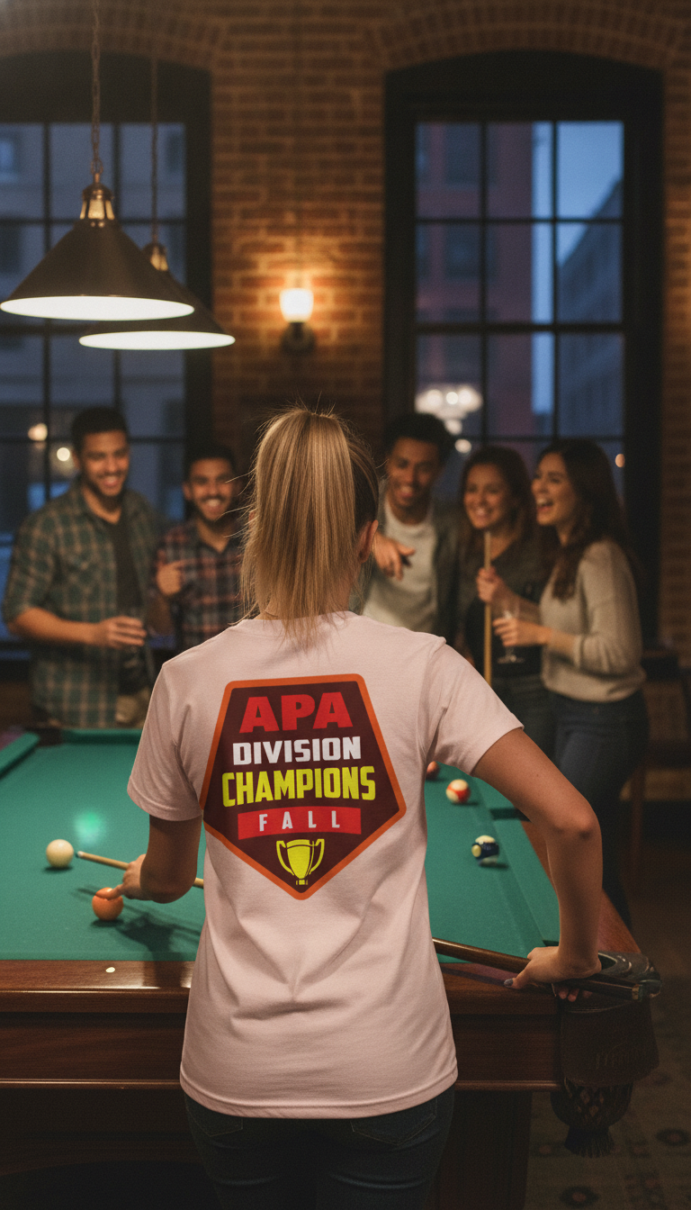 APA Division Champions Fall Trophy T-Shirt