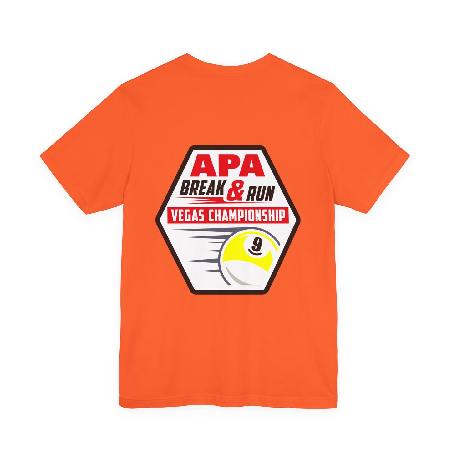 Vegas 9-Ball Pool Championship Break & Run T-Shirt