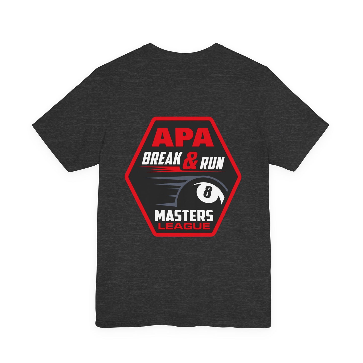 APA Break & Run Masters League 8-Ball Graphic T-Shirt