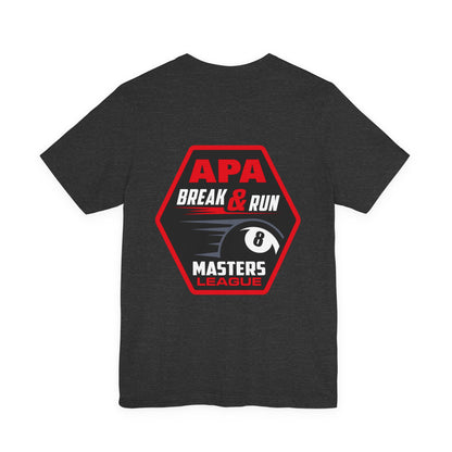 APA Break & Run Masters League 8-Ball Graphic T-Shirt