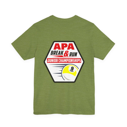 APA Break & Run Junior Championships Billiards 9-Ball T-shirt
