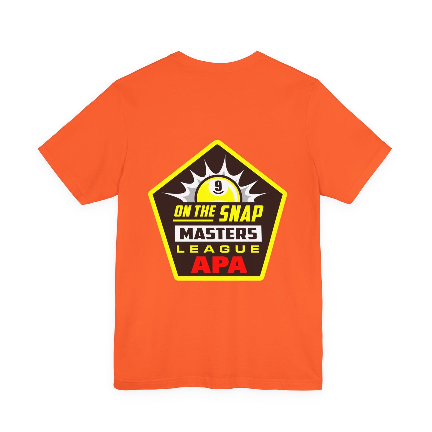 On The Snap Masters League APA Billiards T-Shirt