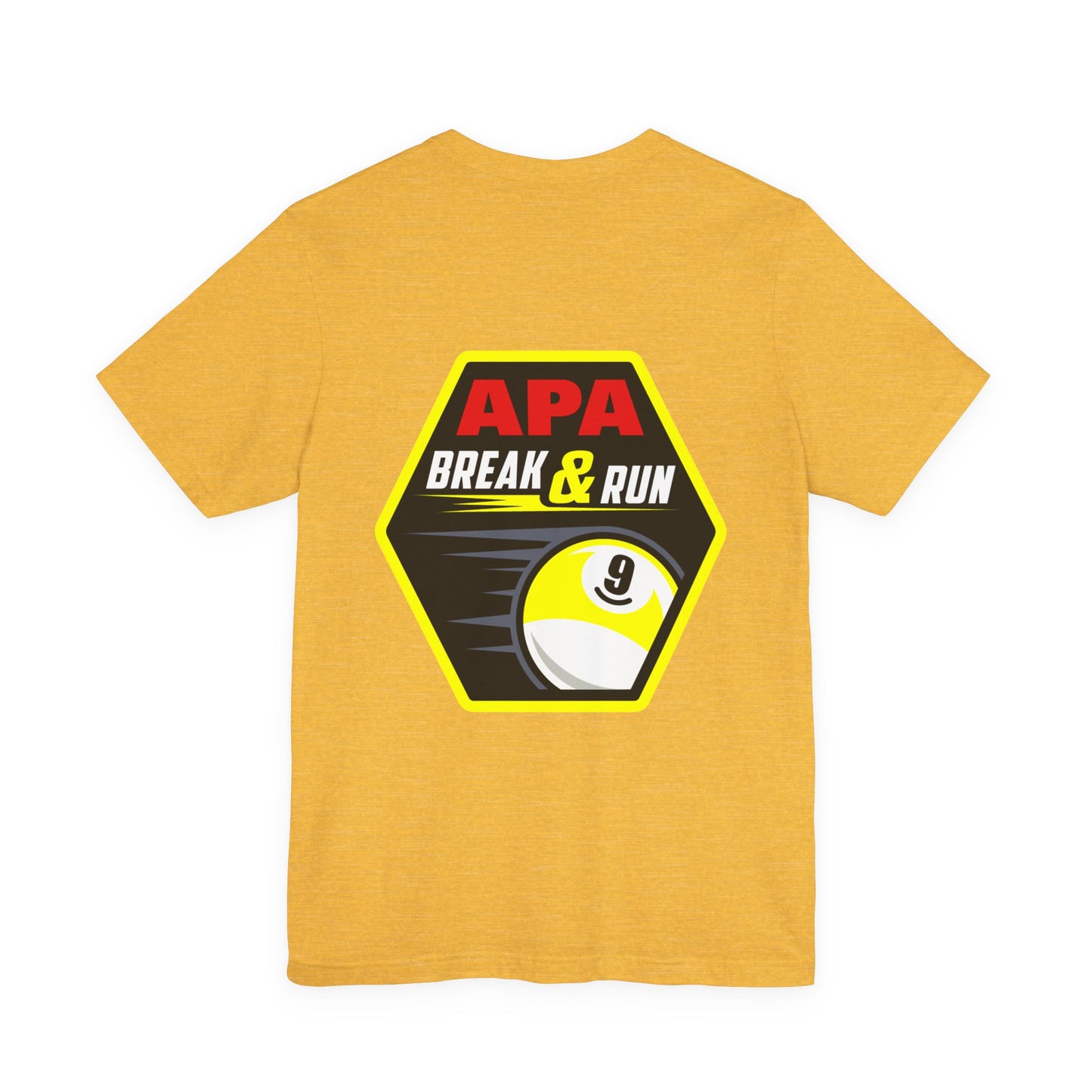Billiard 9-Ball Break & Run Graphic T-Shirt