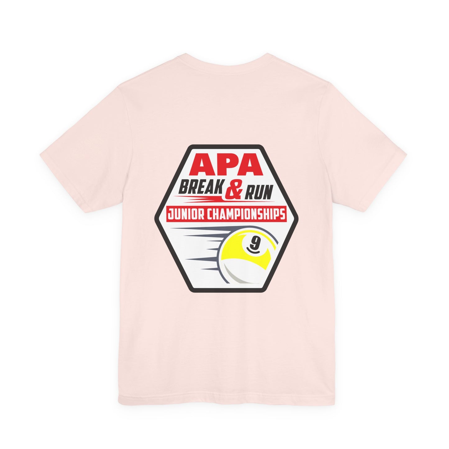 APA Break & Run Junior Championships Billiards 9-Ball T-shirt