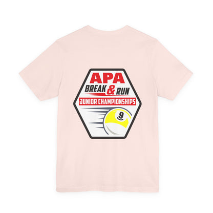 APA Break & Run Junior Championships Billiards 9-Ball T-shirt