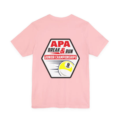 APA Break & Run Junior Championships Billiards 9-Ball T-shirt