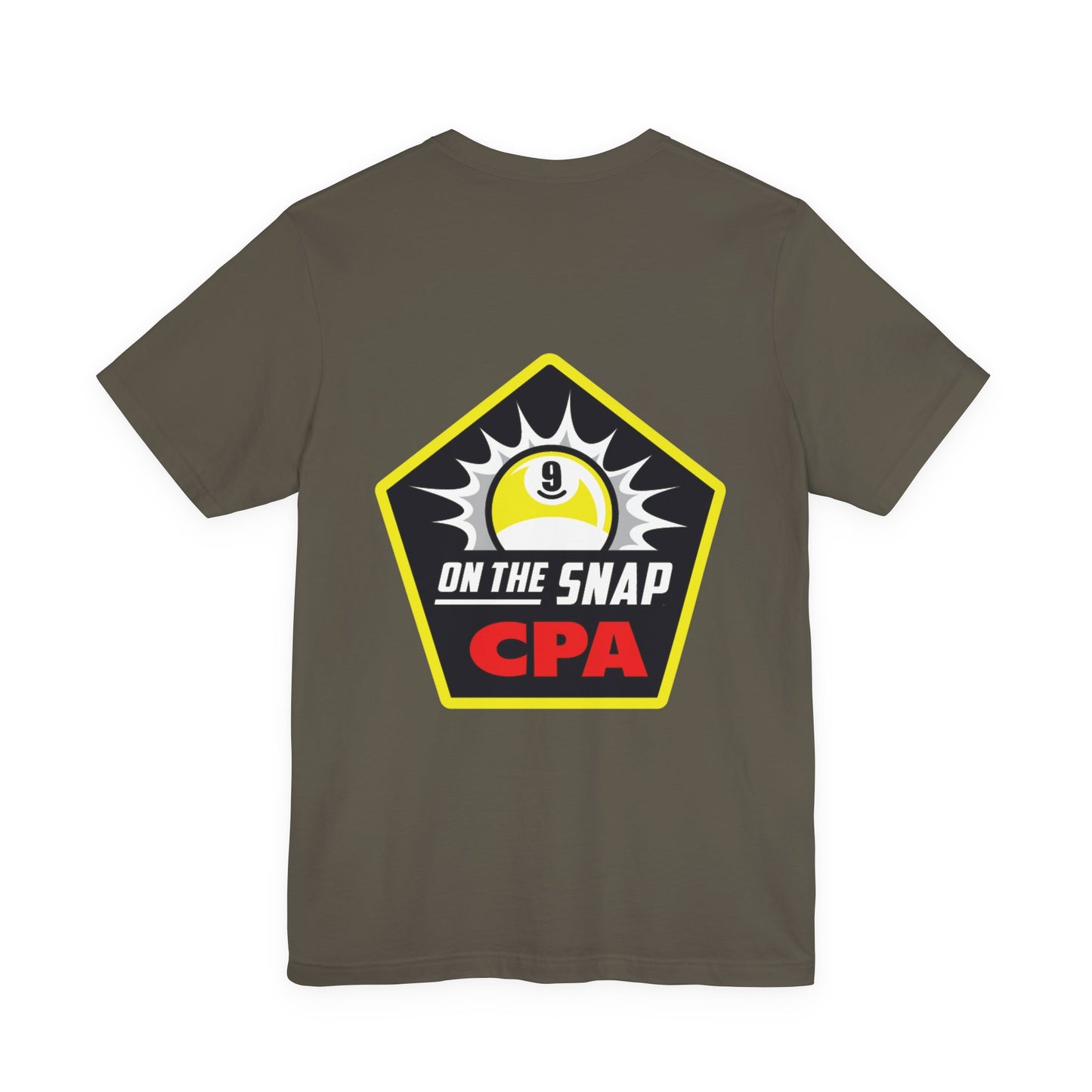 On The Snap CPA 9 Ball Billiards Enthusiast T-Shirt
