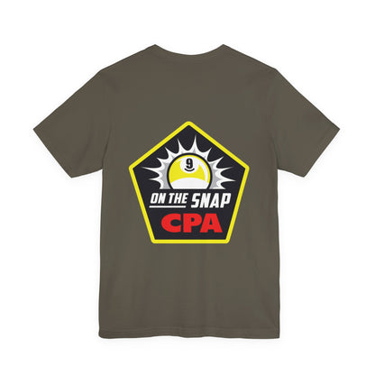 On The Snap CPA 9 Ball Billiards Enthusiast T-Shirt