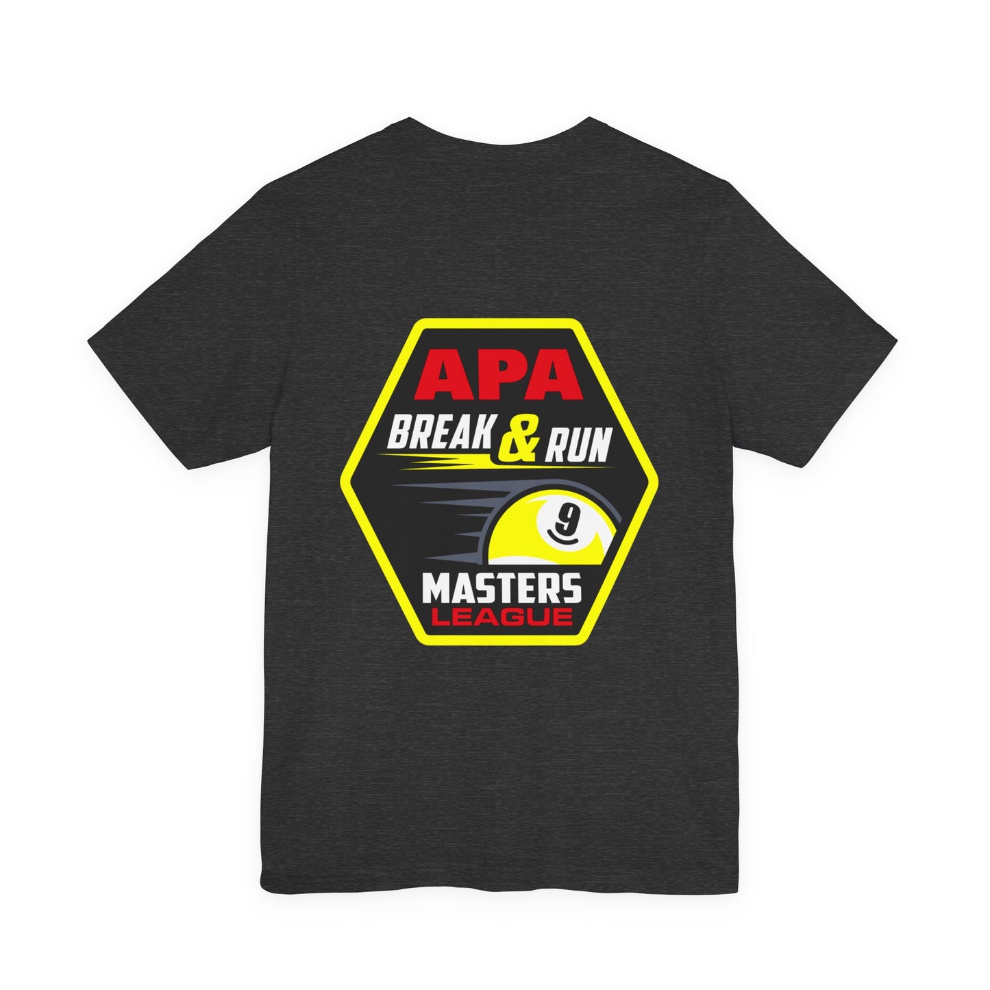 APA Break & Run Masters League 9-Ball Billiards Graphic T-Shirt