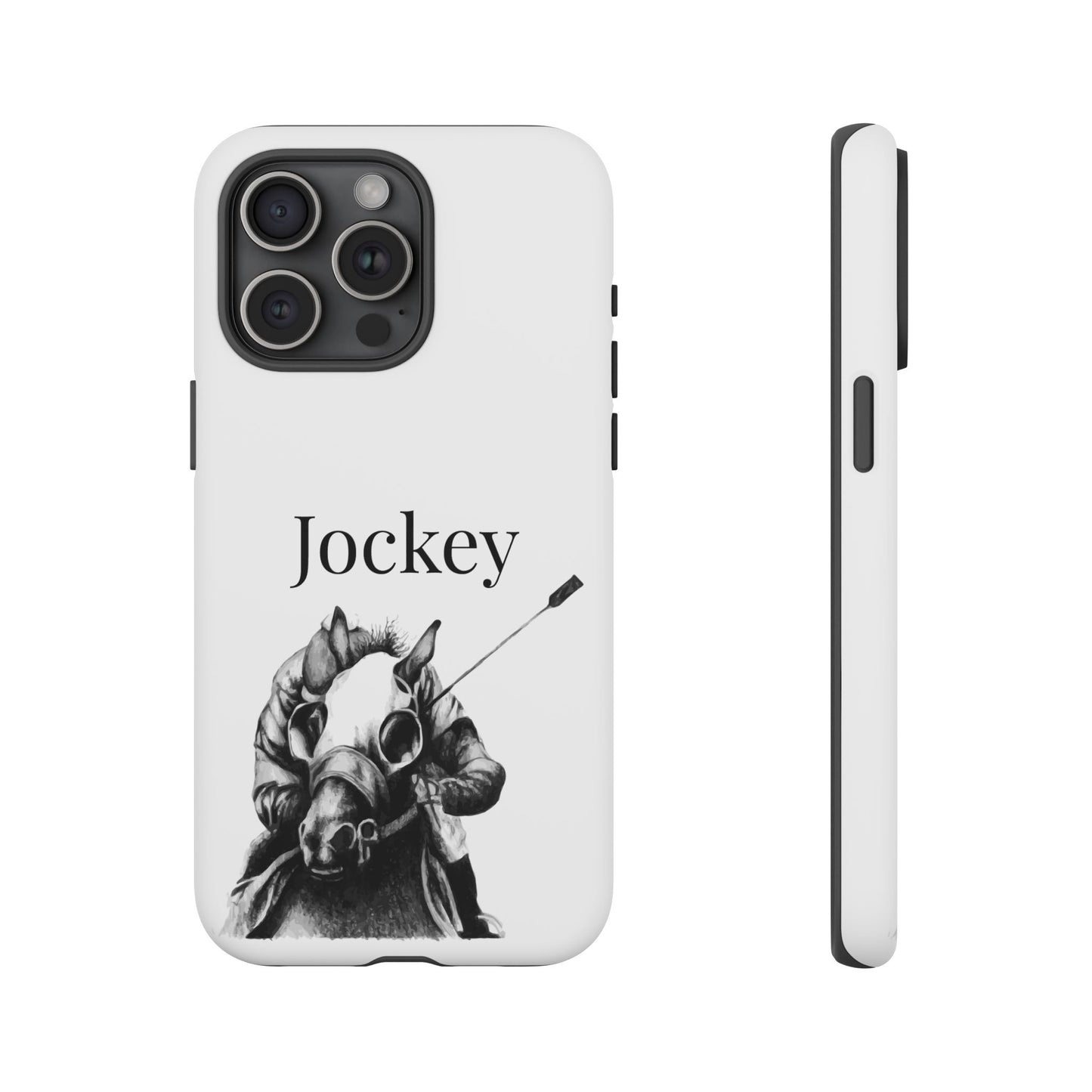 Jockey- Hand Drawing- iPhone Tough Case