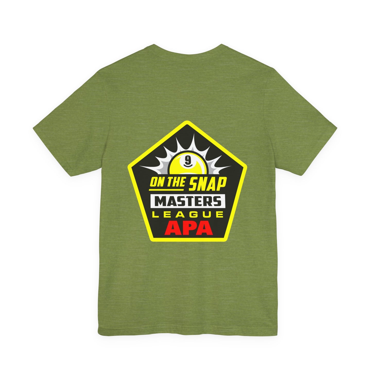 On The Snap Masters League APA Billiards T-Shirt