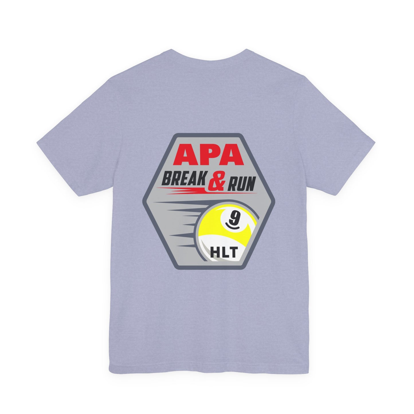 APA Break & Run 9 Ball Billiards Graphic T-Shirt