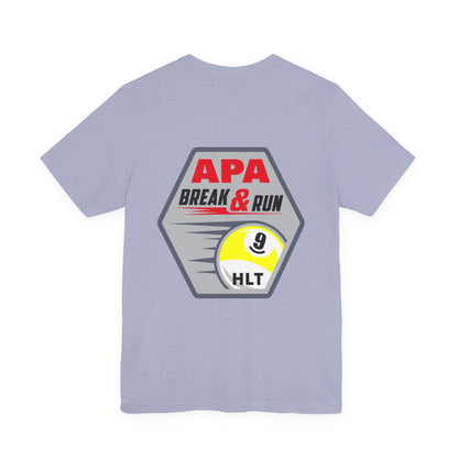 APA Break & Run 9 Ball Billiards Graphic T-Shirt