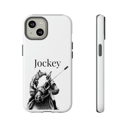 Jockey- Hand Drawing- iPhone Tough Case