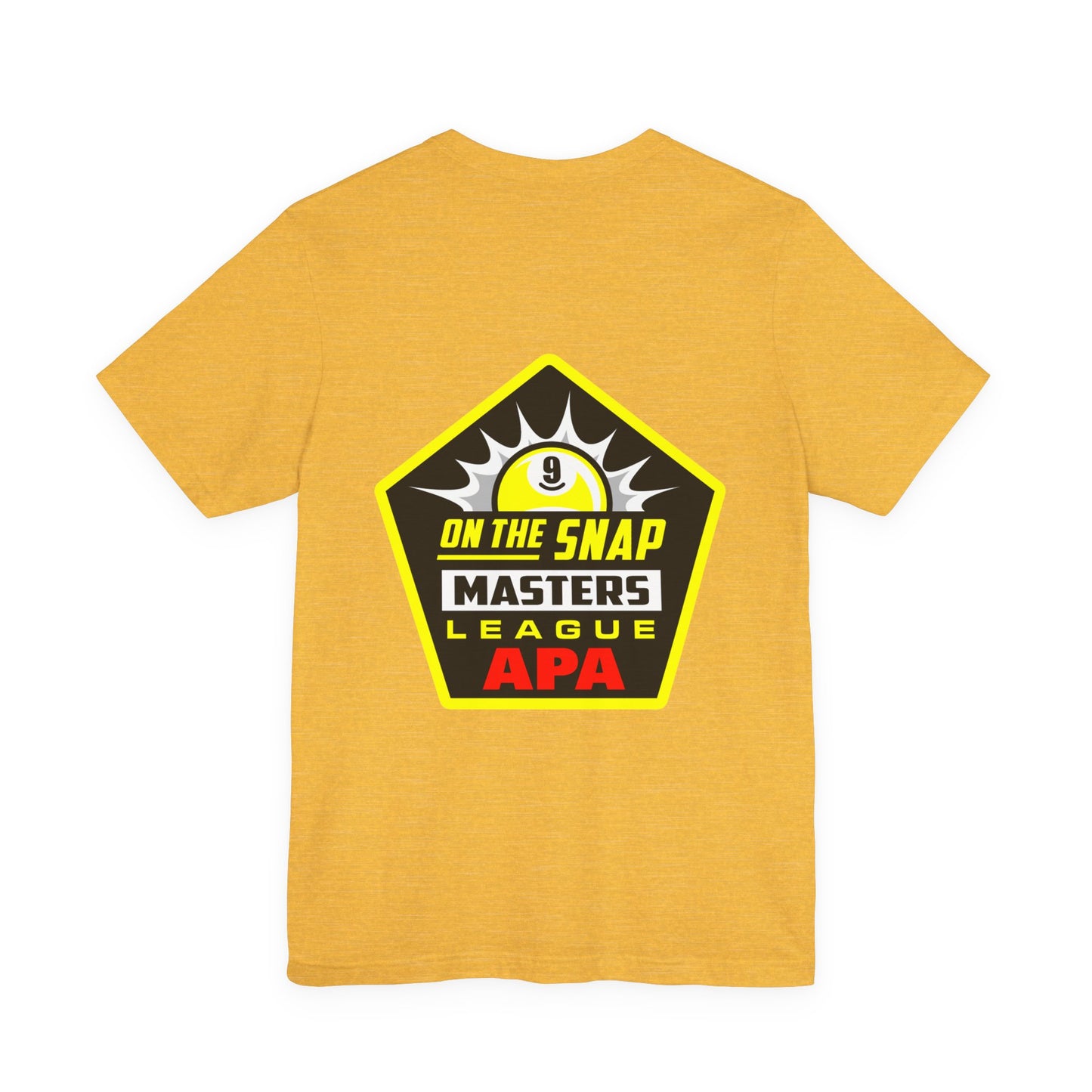 On The Snap Masters League APA Billiards T-Shirt