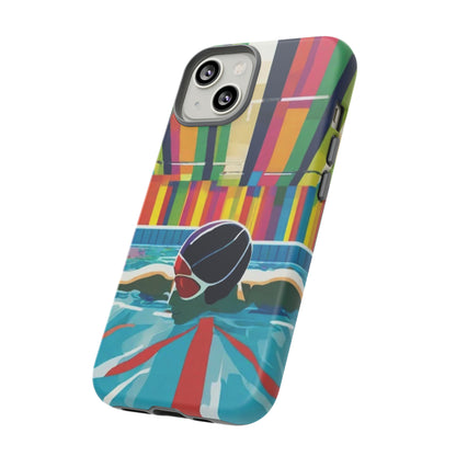 Swim With Me iPhone Tough Case