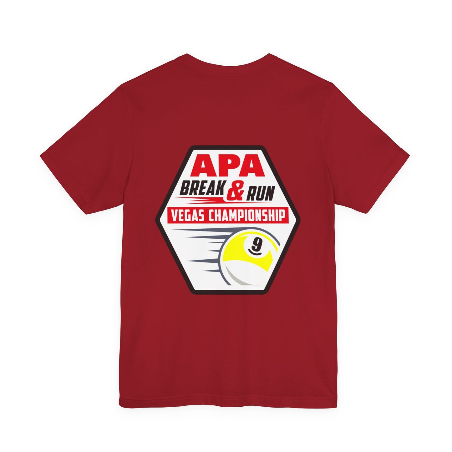 Vegas 9-Ball Pool Championship Break & Run T-Shirt