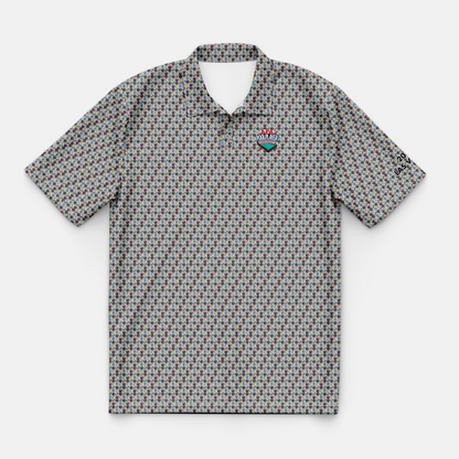 2024 Vegas Men's Pattern Polo