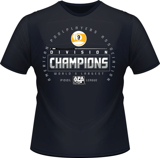 9 Ball Men's Division Champion T-Shirt