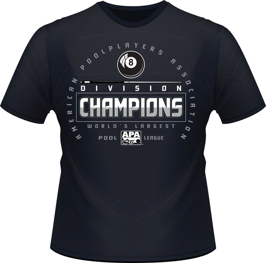 8 Ball Men's Division Champion T-Shirt