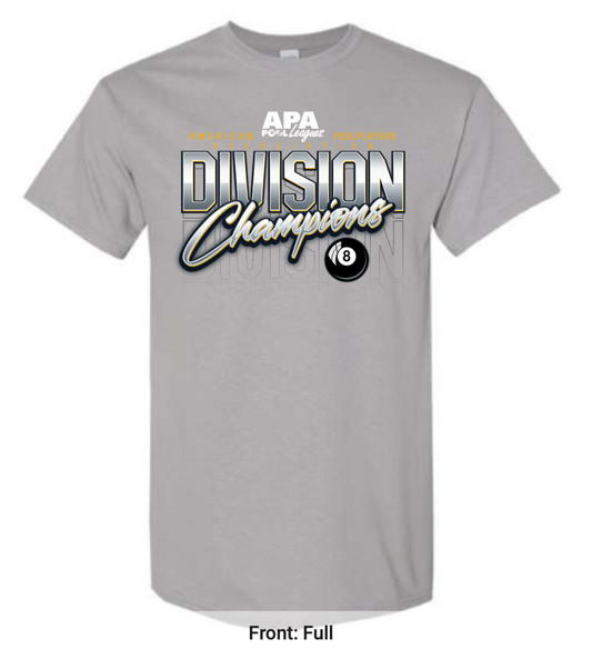 8 Ball Men's Division Champion T-Shirt