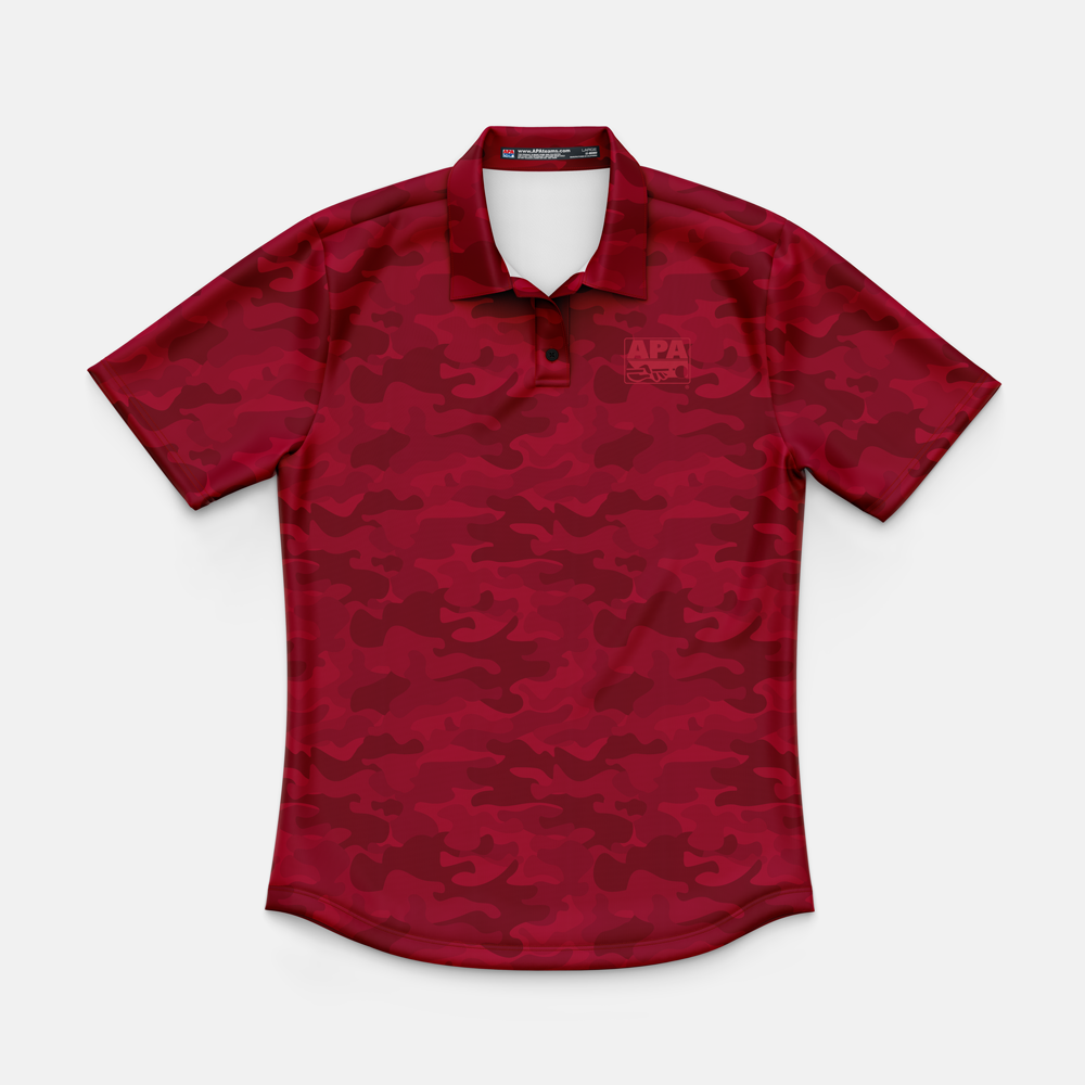 APA Camo Womens Polo