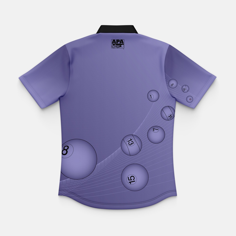 APA Pool Ball Womens Polo