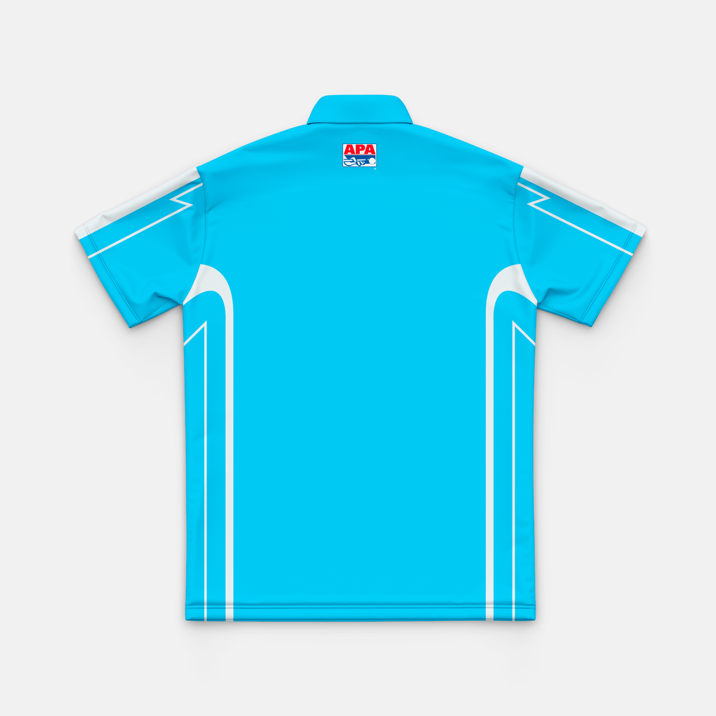 APA League Mens Full Button Crew