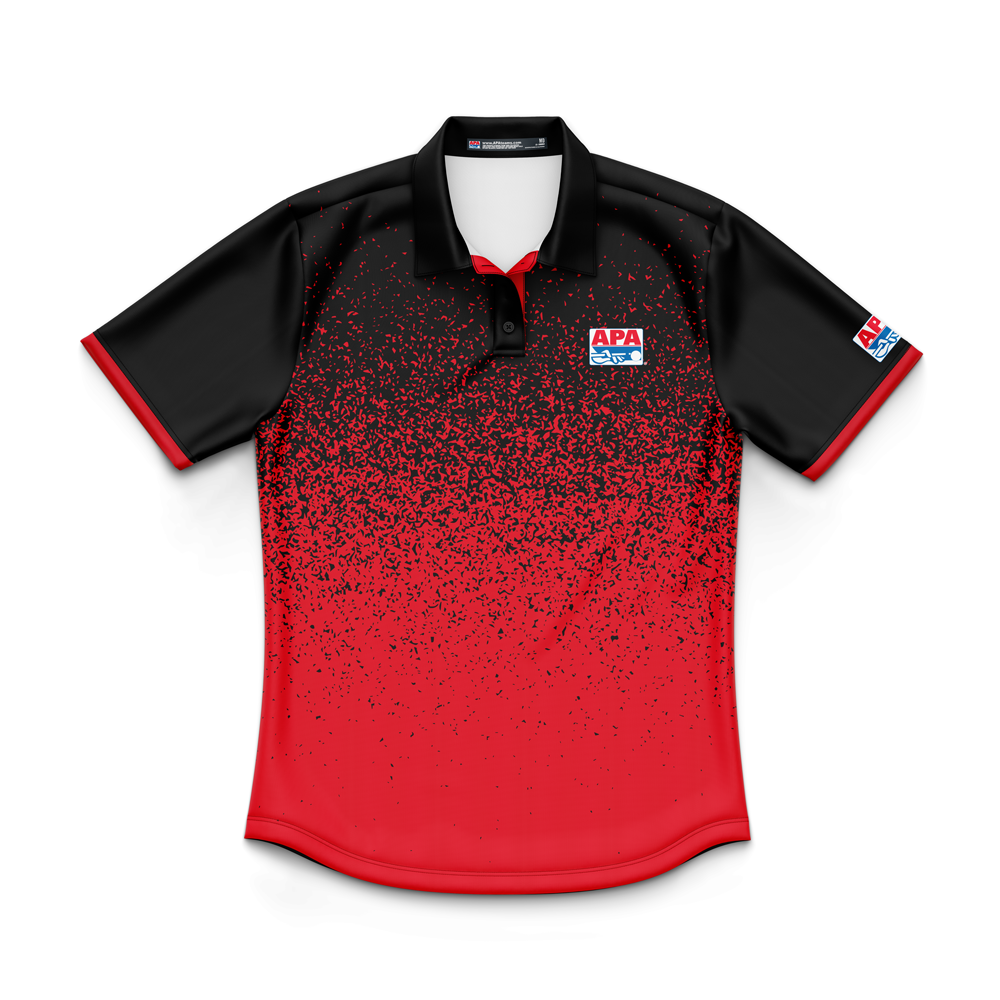 APA Splatter Womens Polo